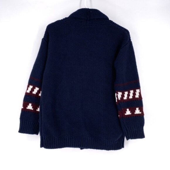 John Coffey Shawl Collar Knitted Cardigan Sweater - Picture 2 of 5